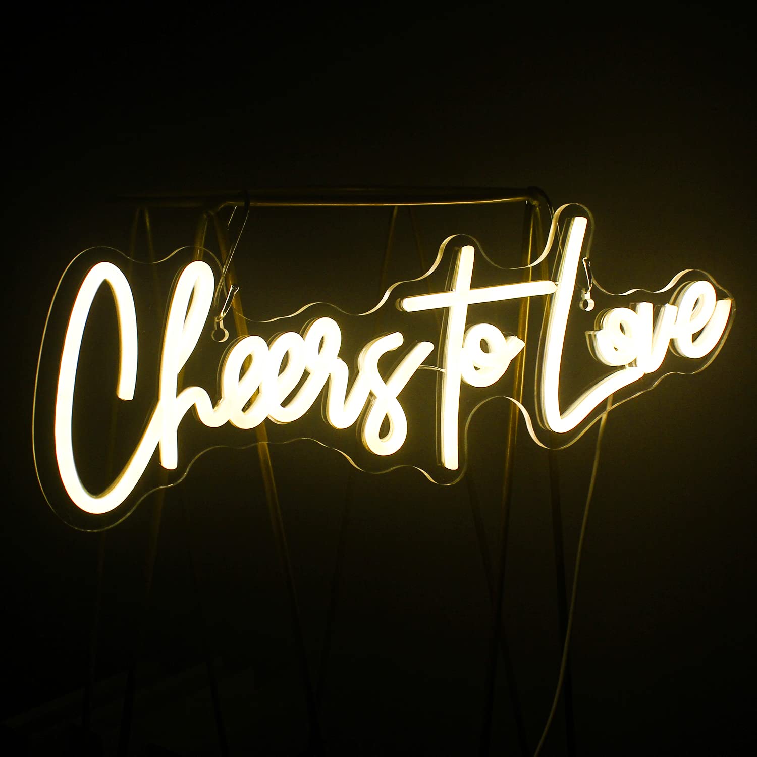 Cheers to Love Neon Sign