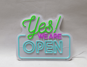 Yes Open Neon Sign Shop&Bar Open Led Sign