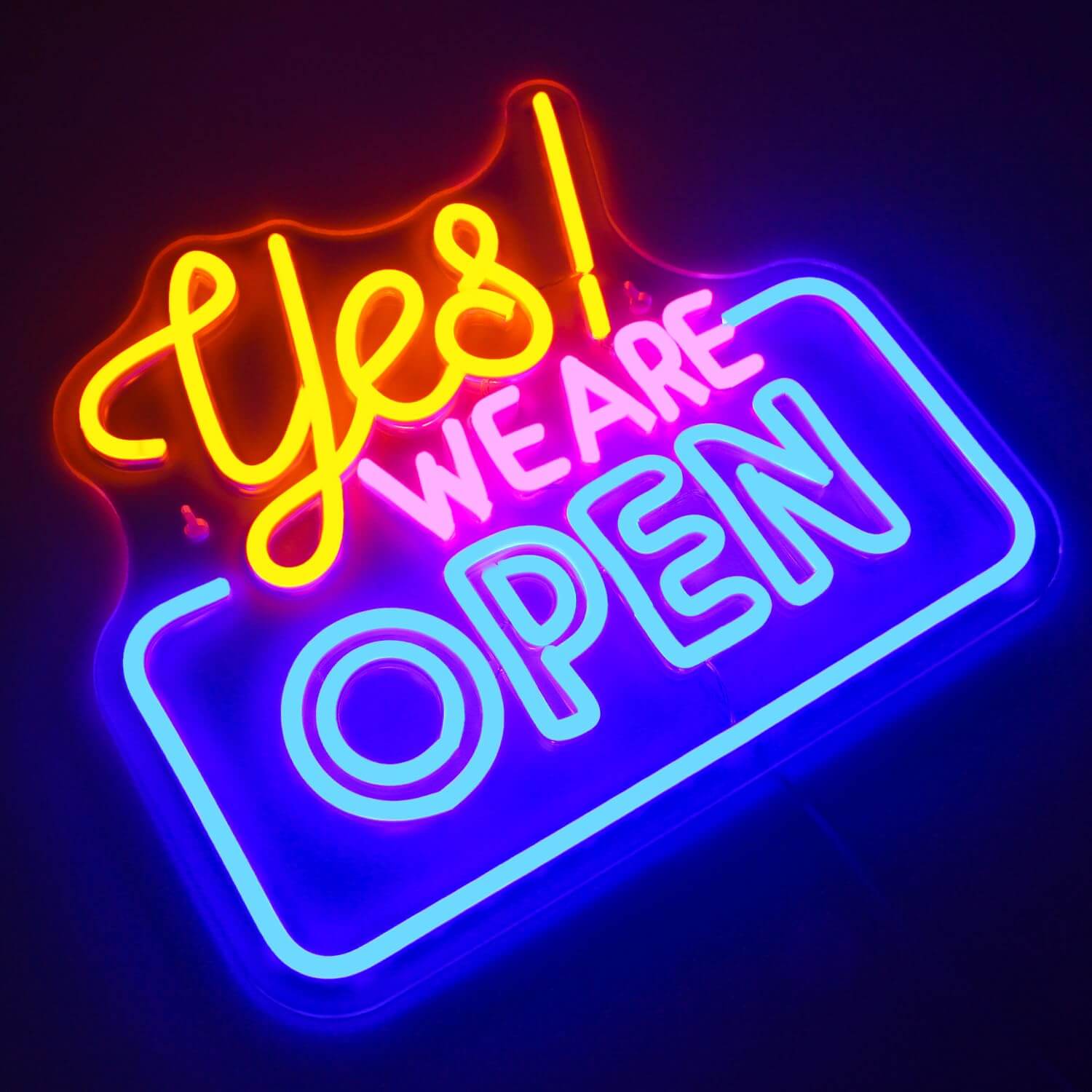 Yes Open Neon Sign Shop&Bar Open Led Sign